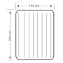 Cama de Aire Dura-Beam Standard con Bomba 152x203x30 cm Intex 64118NP