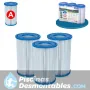 Pack 3 Cartuchos Filtro Intex Tipo A 56902