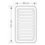 Cama Aire Dura-Beam Comfort-Plush 99x191x46 cm Intex 64412NP