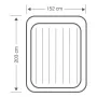 Cama Dura-Beam Basic Deluxe Queen con Bomba 152x203x42 cm Intex 64136NP