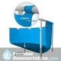 Piscina Intex Metal Frame 457x84 cm con Depuradora 28228