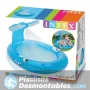 Piscina Hinchable Spray Ballena 208x157x99 cm 57435