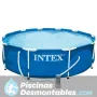 Piscina Intex Metal Frame 457x91 cm Set Completo 54942
