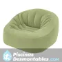 Sillón Verde Beanless Bag Club 124x119x76 cm Intex 68576
