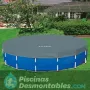 Piscina Intex Metal Frame 457x107 cm Set Completo 28234