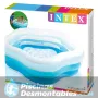 Piscina Hinchable Transparente 185x180x53 Intex 56495