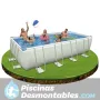 Piscina Intex Rectangular Ultra Frame 400x200x100 cm 54182