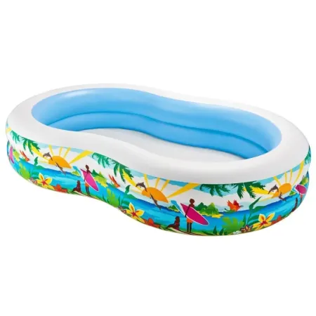 Piscina Intex Hinchable Paradise 262x160x46 cm 56490