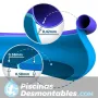 Piscina Intex Oval Frame 549x305x107 cm Set Completo 54932