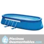 Piscina Intex Oval Frame 549x305x107 cm Set Completo 54932