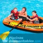 Barco Explorer Pro 200 con Remos y Bomba 196x102x33 58357