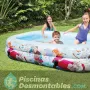 Piscina Centro de Juegos Frozen 262x175x56 cm 58469