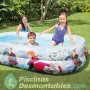 Piscina Centro de Juegos Frozen 262x175x56 cm 58469