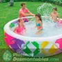 Piscina Intex Hinchable Colores 229x56 cm 56494