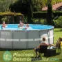 Piscina Intex Ultra Frame 488x122 cm Set Depuradora Arena 28324