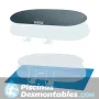 Piscina Intex Oval Frame 610x366x122 cm Set Completo 26194