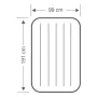 Cama de Aire Dura-Beam Standard 99x191x25 cm Intex 64101