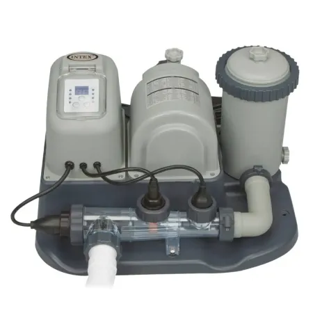 Combo Depuradora de Cartucho y Cloracion Salina Intex 54616