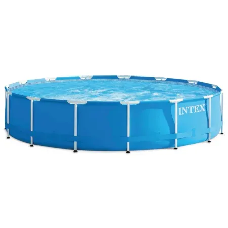 Piscina Intex Metal Frame 457x84 cm con Depuradora 28228