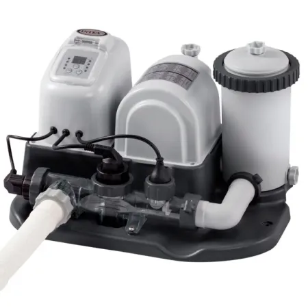 Combo Depuradora de Cartucho y Cloracion Salina Intex 28674