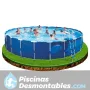 Piscina Intex Metal Frame 732x132 cm Set Completo 54938