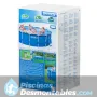 Piscina Intex Metal Frame 732x132 cm Set Completo 54938