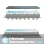 Piscina Intex Rectangular Ultra Frame 975x488x132 cm 26372