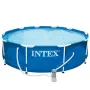 Piscina Intex Metal Frame 457x91 cm Set Completo 54942
