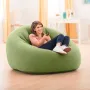 Sillón Verde Beanless Bag Club 124x119x76 cm Intex 68576