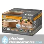 Purespa Redondo Terapia Burbujas de Intex 28404