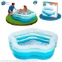 Piscina Hinchable Transparente 185x180x53 Intex 56495