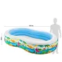 Piscina Intex Hinchable Paradise 262x160x46 cm 56490