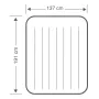 Cama Aire Pillow Rest 137x191x23 cm Intex 66780