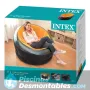 Sillón Hinchable Empire Naranja 112x109x69 cm Intex 75851