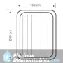 Cama Dura-Beam Basic Essential Queen 152x203x51 cm 64140