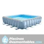 Piscina Intex Prisma Frame Cuadrada 427x427x107 cm 26764NP