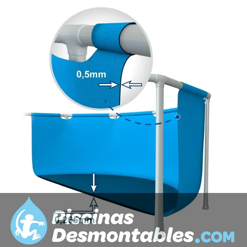 Piscina Bestway Ultra-Reforzada 427x122 56263 56276