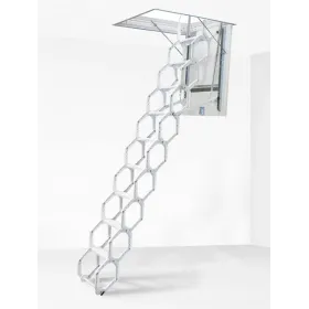 Escalera Escamoteable Metálica LX Lacáda para Buhardillas