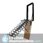 Escalera Escamoteable de Tijera Metálica ZX para Pared