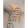 Escalera Escamoteable de Tijera Metálica ZX para Terrazas