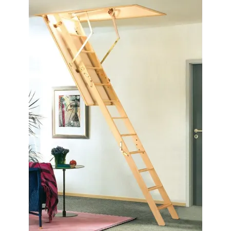Escalera Escamoteable de Madera Cadet 3 ISO para Buhardillas
