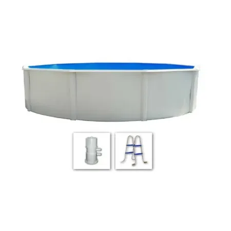 Piscina Azuro Imitación Madera 730x370x120