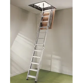Escalera Escamoteable Metálica PK 4 para Buhardillas