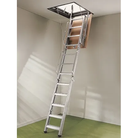 Escalera Escamoteable Metálica PK 4 para Buhardillas