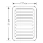 Cama de Aire Premaire con Bomba 137x191x46 cm Intex 64904