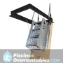 Escalera Escamoteable Metálica PK 4 para Buhardillas