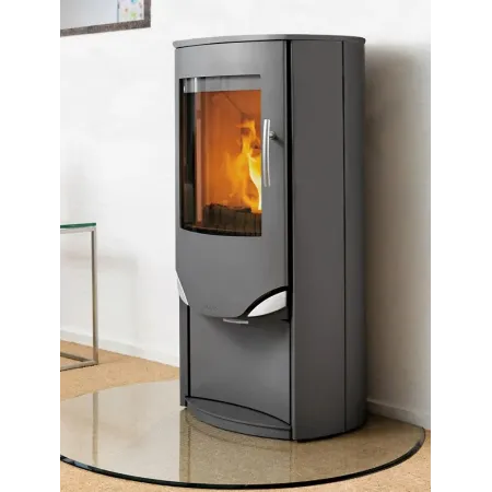 Estufa de Leña Escandinava Lotus Serie Prio