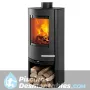 Estufa de Leña Escandinava Lotus Serie TT20