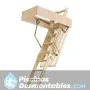 Escalera Escamoteable de Madera Cadet 2 ISO para Buhardillas