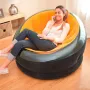 Sillón Hinchable Empire Naranja 112x109x69 cm Intex 75851
